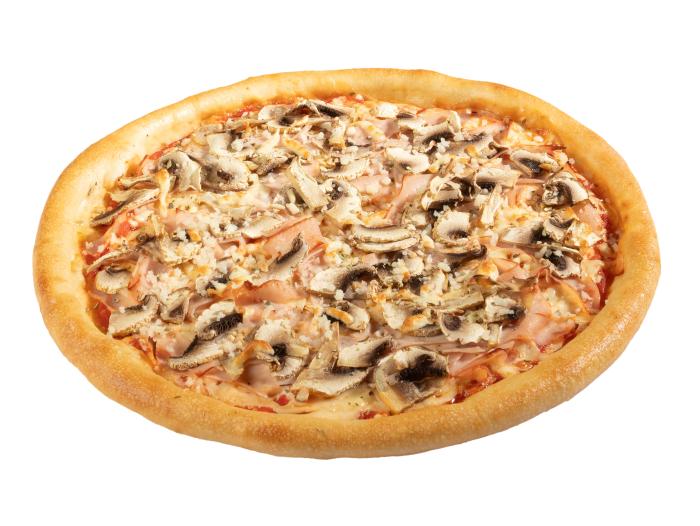 Пицца ветчина-грибы заказать по низкой цене в Москве с быстрой доставкой