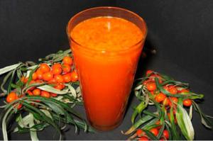 Морс облепиховый 1 л